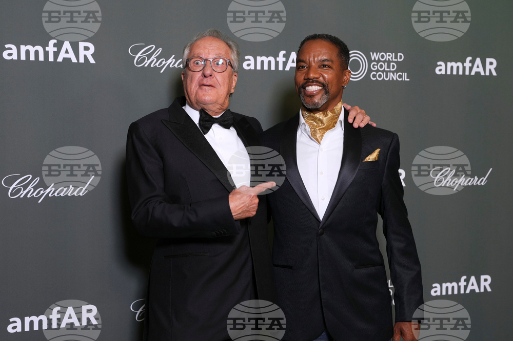 Italy Venice Film Festival amfAR Arrivals