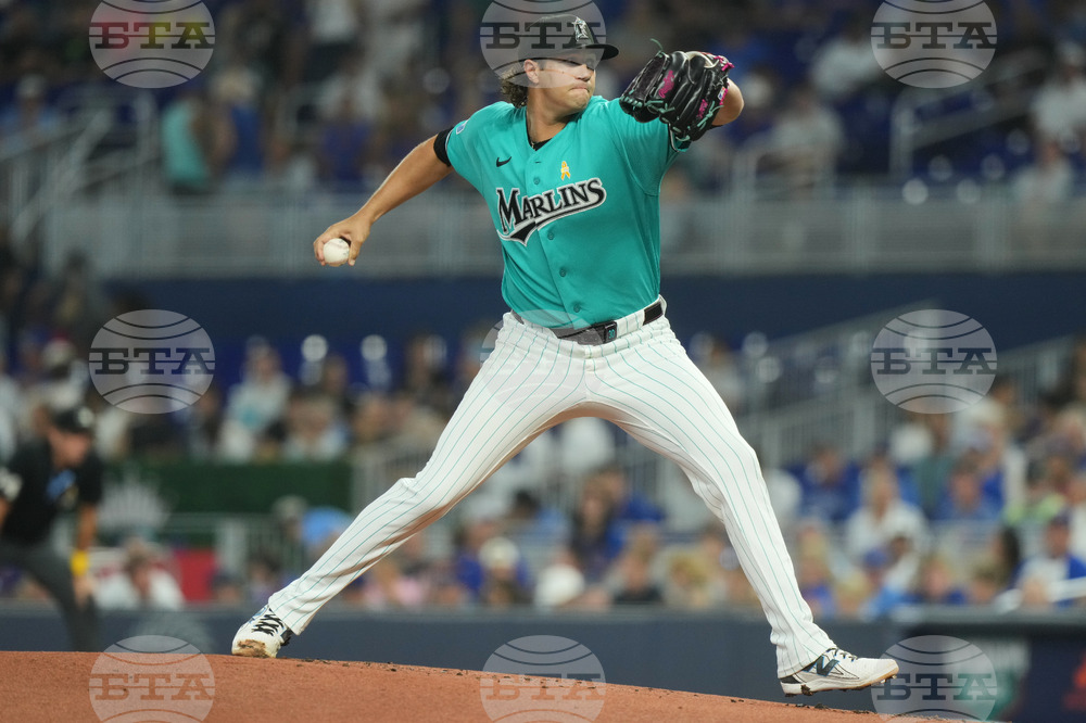 Cubs Marlins Baseball