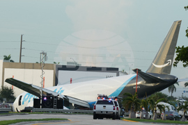 Amazon Plane Overruns Runway