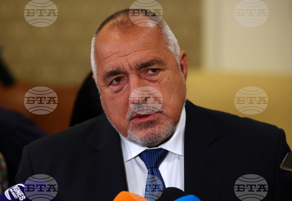 GERB Leader Borissov: "Having Cabinet on Second Mandate Is Absolutely Unlikely"