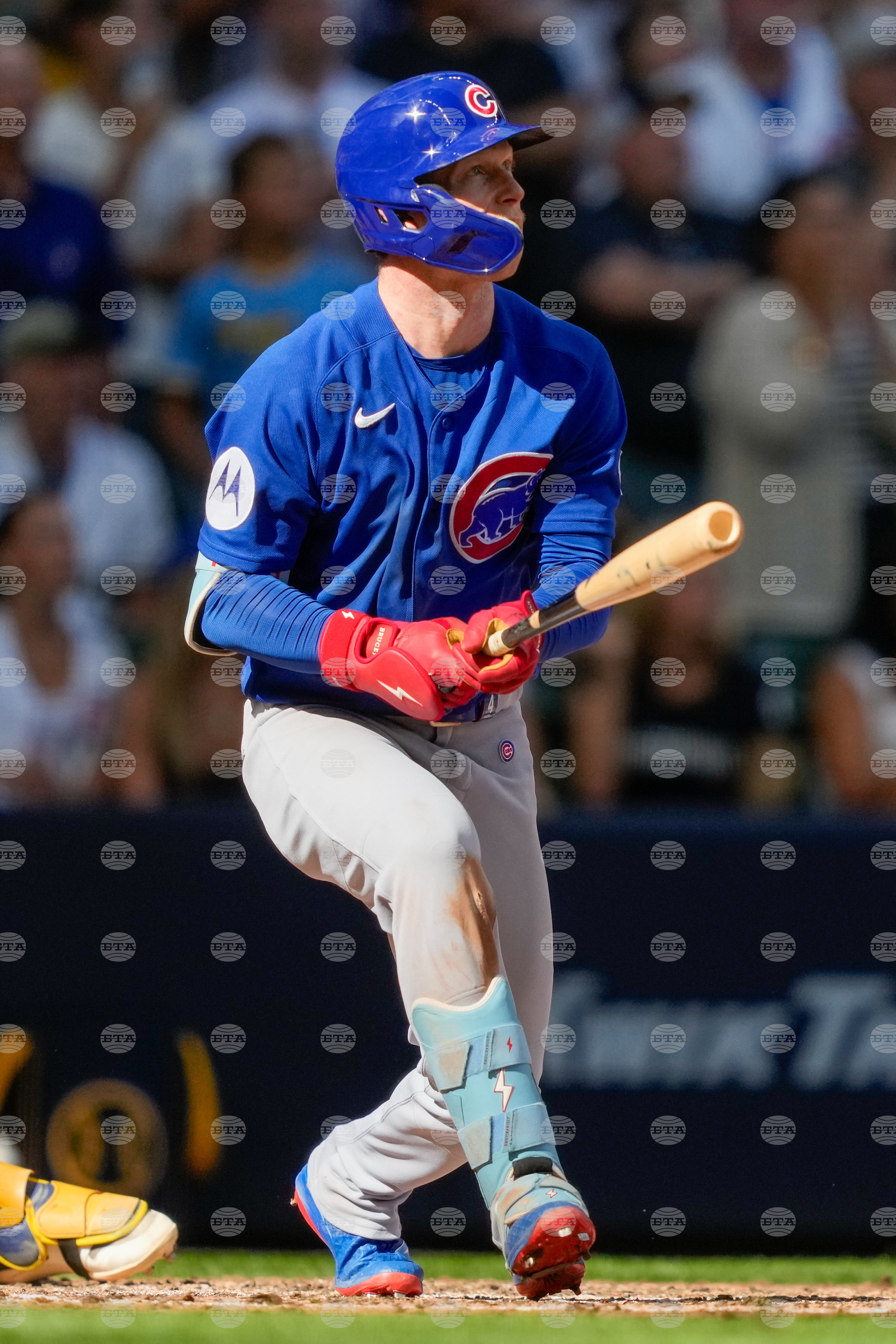 Cubs Brewers Baseball