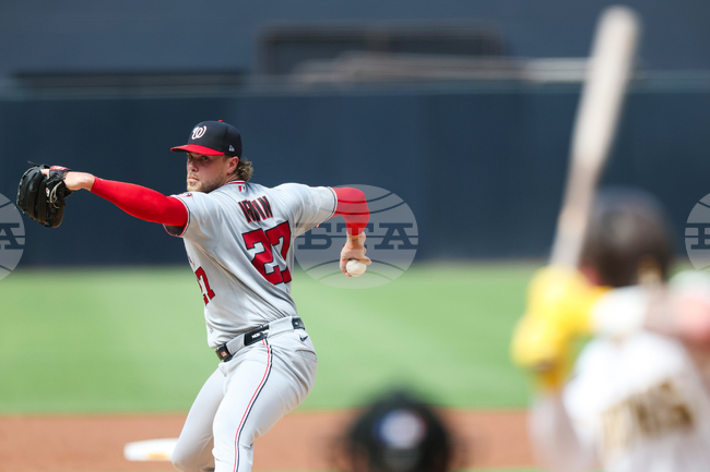 Nationals Padres Baseball