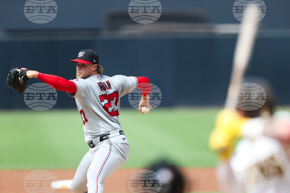 Nationals Padres Baseball