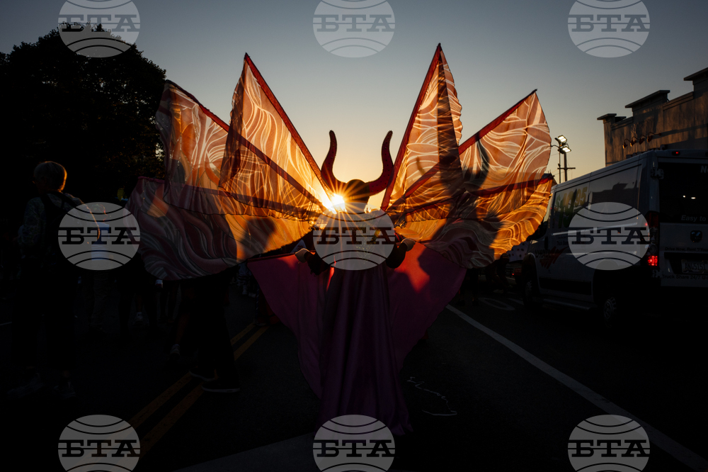 APTOPIX Caribbean Carnival NYC