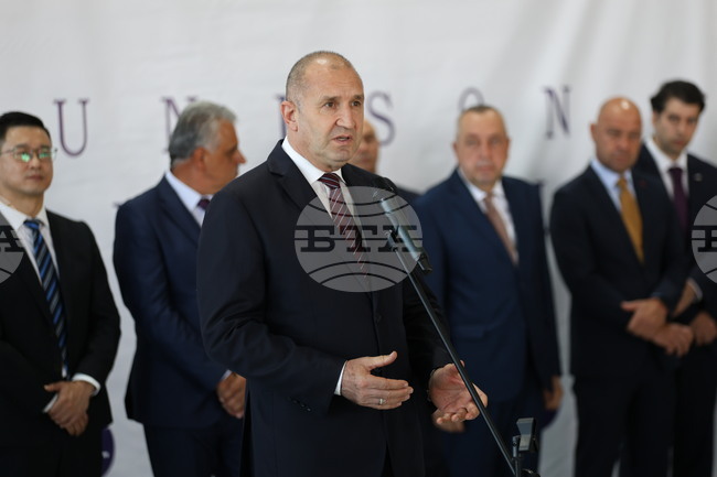 Министър-председателят Румен Радев откри разширението на производствени мощности на „ЗиЕс Юръп“ в Пловдивско