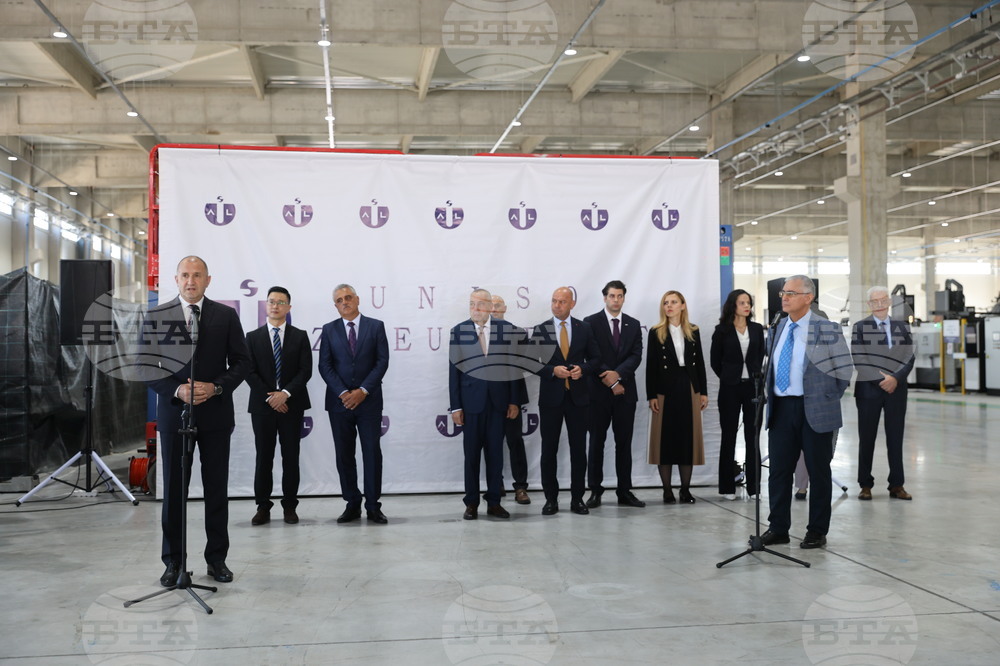 Село Радиново - официално откриване на разширението на високотехнологичния завод на „ZS EUROPE“