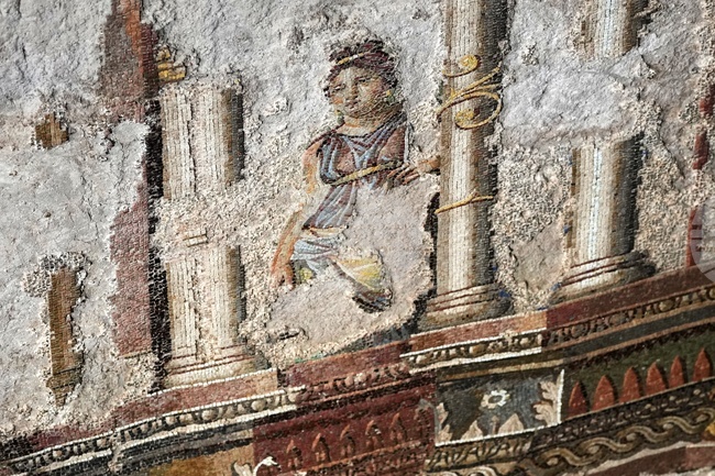 Italy-Ancient Fresco