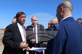 Пловдив - Румен Радев - изпълнение на околовръстния път на Пловдив - посещение