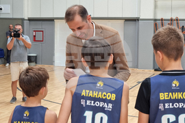 Ямбол - мъжки баскетболен отбор - открита тренировка за НБЛ