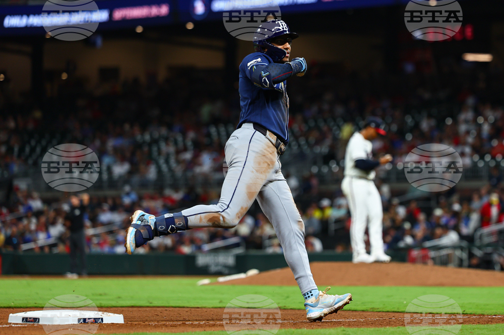 Rays Braves Baseball