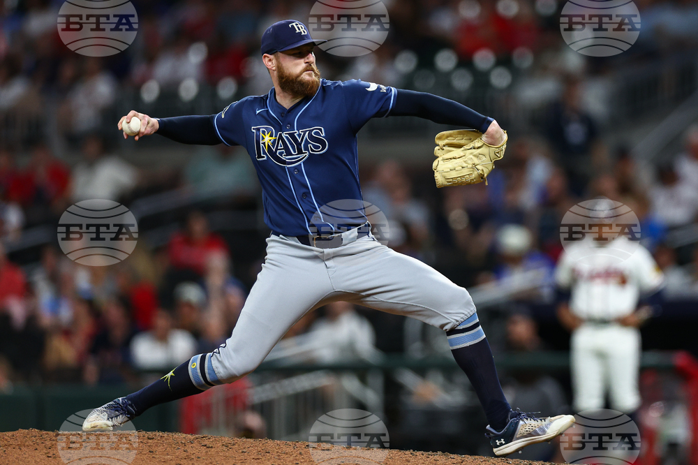 Rays Braves Baseball