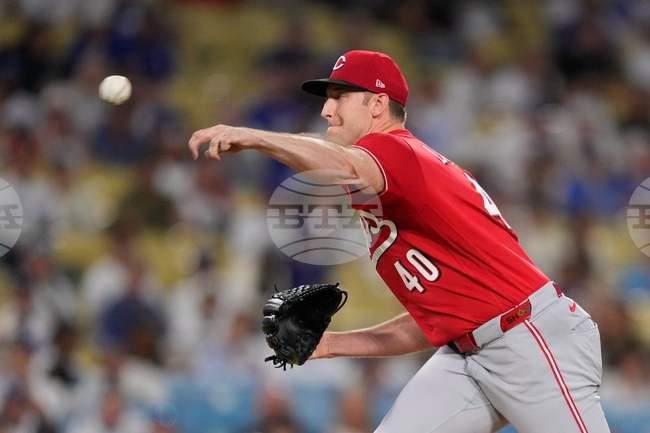 Reds Dodgers Baseball