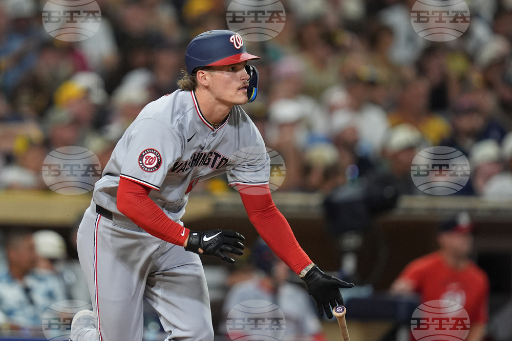 Nationals Padres Baseball