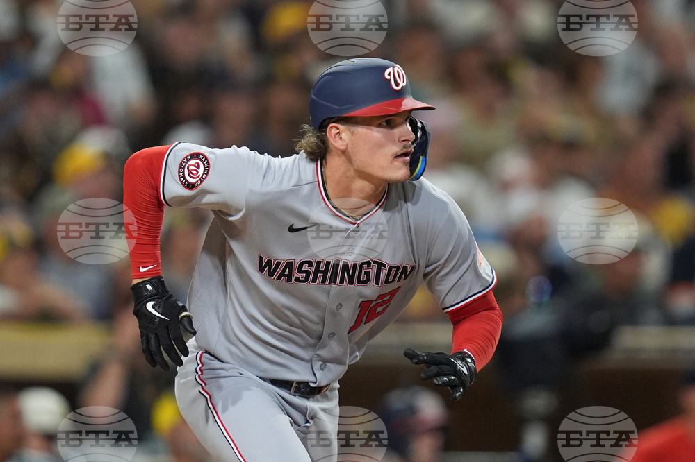 Nationals Padres Baseball