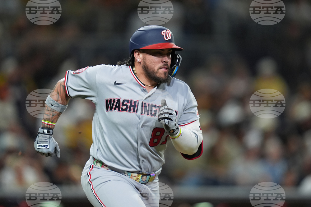 Nationals Padres Baseball
