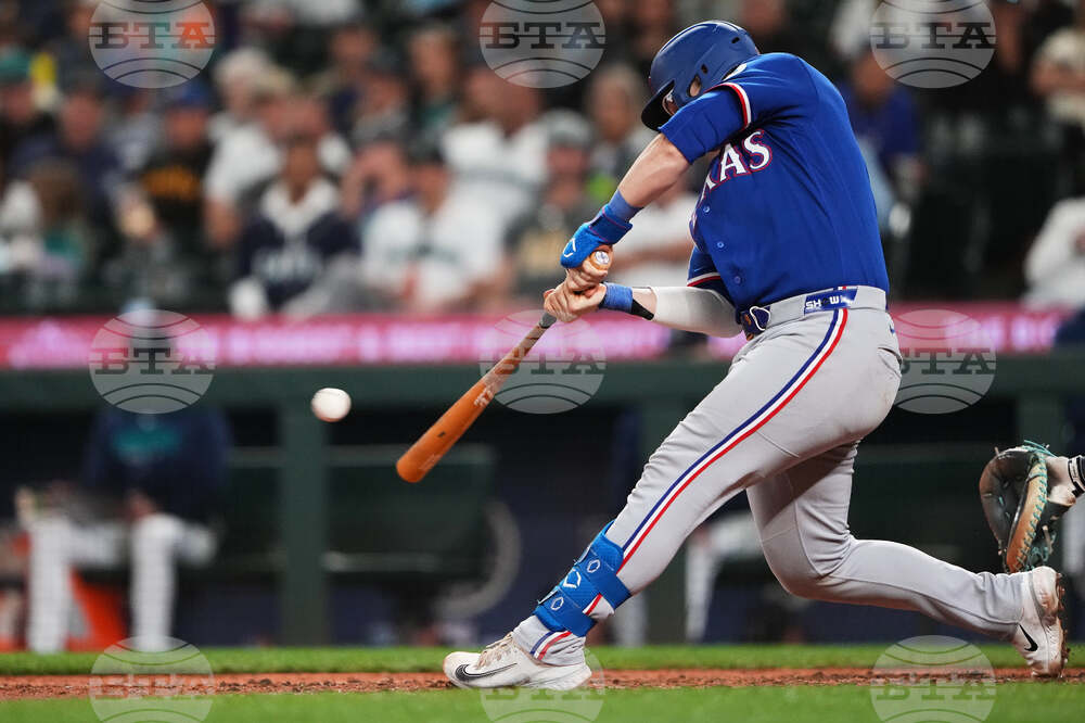 Rangers Mariners Baseball