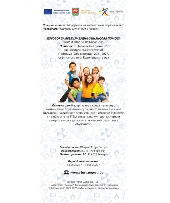 Деца и родители опознават Стара Загора чрез инициативата „Преоткрий Стара Загора – ден на малките откриватели“