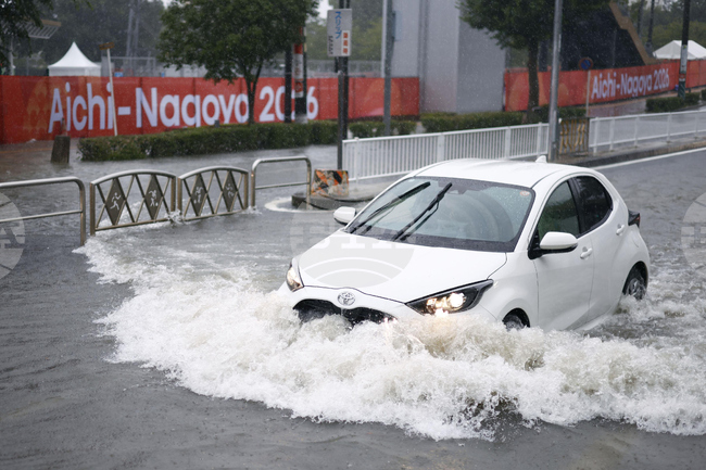 Japan Asian Games Flooding