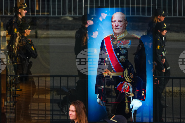 APTOPIX Norway King Funeral