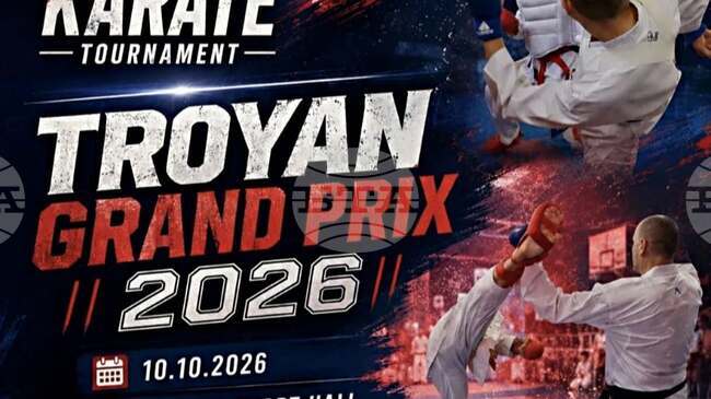 Международен карате турнир Troyan Grand Prix 2026 ще се състои в Троян
