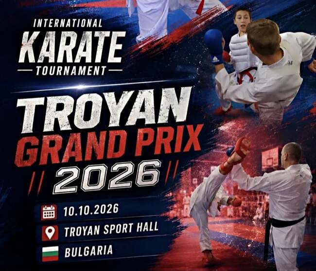 Troyan to Host International Karate Tournament in October