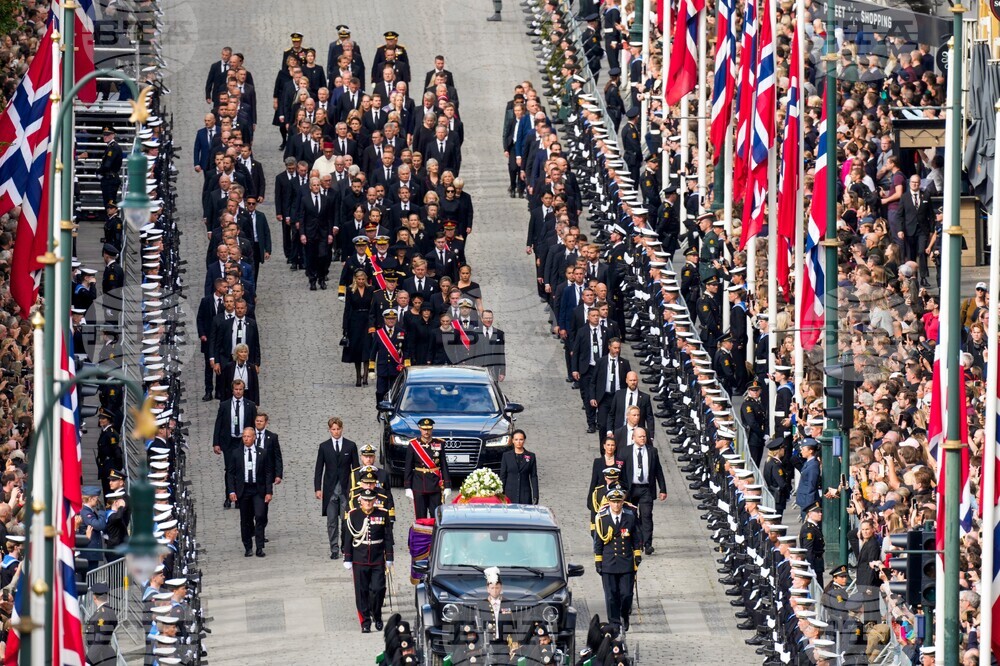 APTOPIX Norway King Funeral
