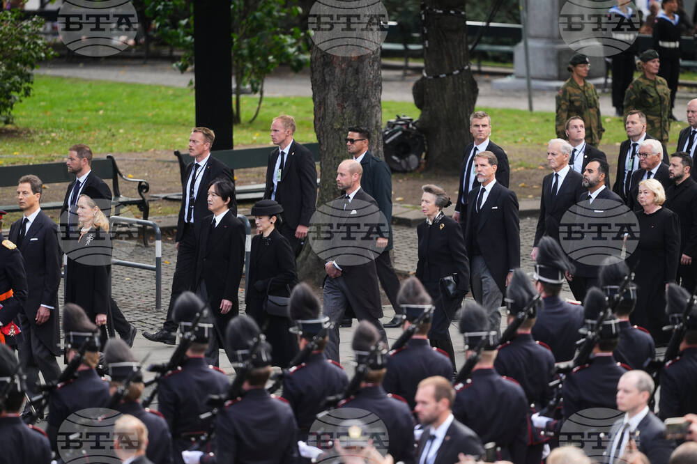 Norway King Harald Funeral