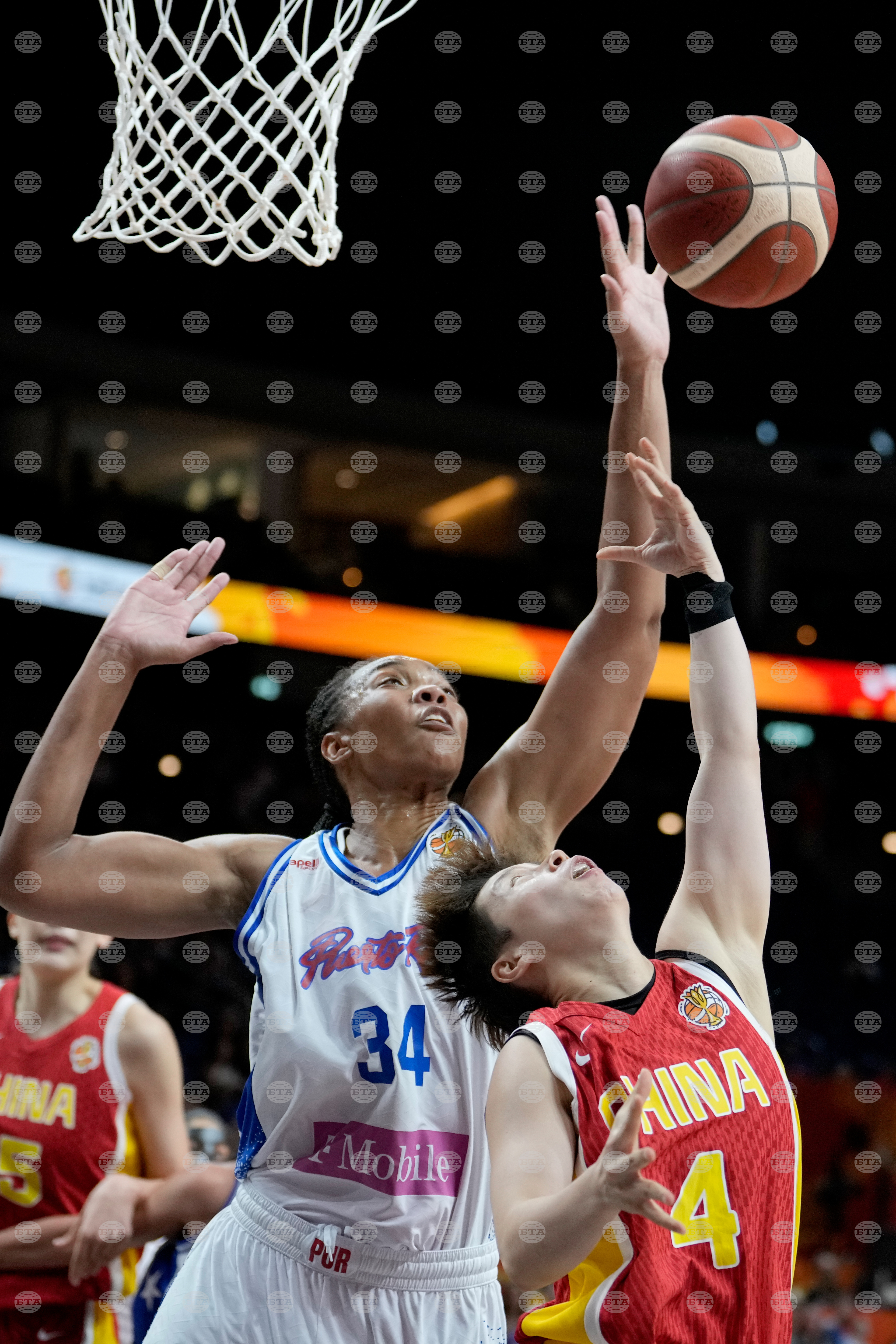 WCup Puerto Rico China Basketball
