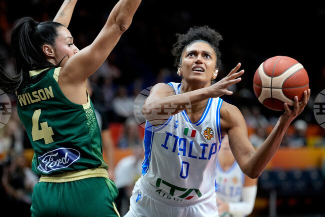 WCup Italy Australia Basketball