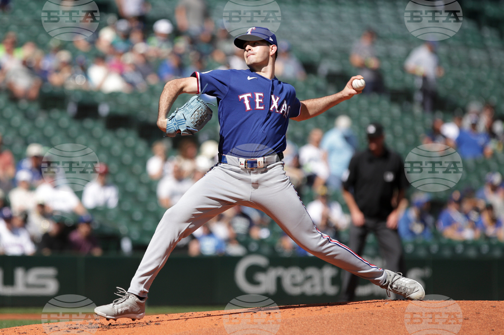 Rangers Mariners Baseball