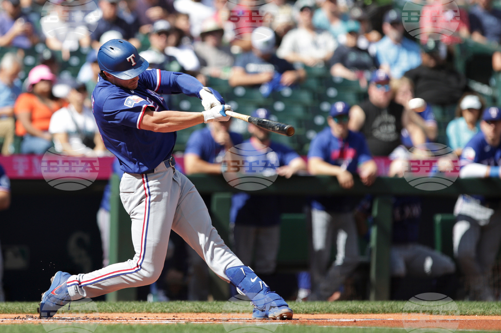 Rangers Mariners Baseball