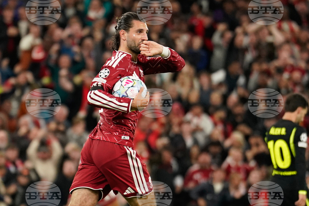 APTOPIX Britain Champions League Soccer