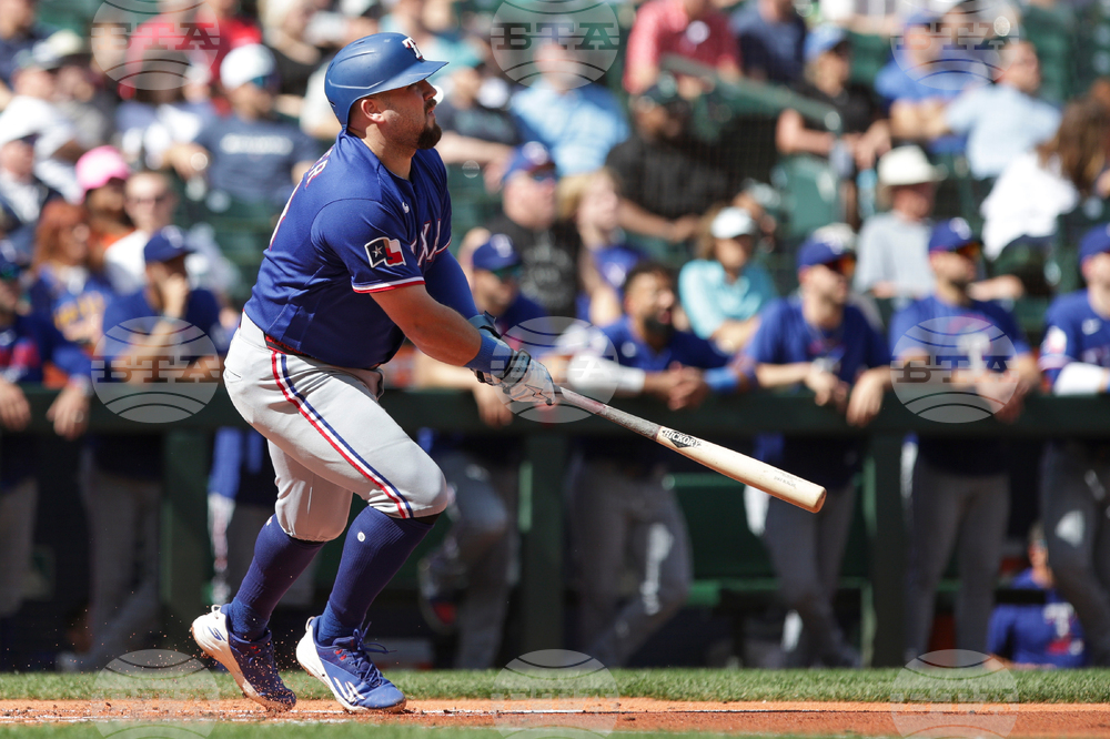 Rangers Mariners Baseball