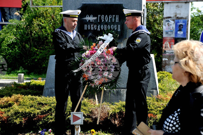  Поморие - Ден на храбростта - паметник - ритуал