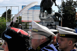 Поморие - Ден на храбростта - паметник - ритуал