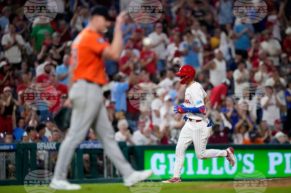 Astros Phillies Baseball