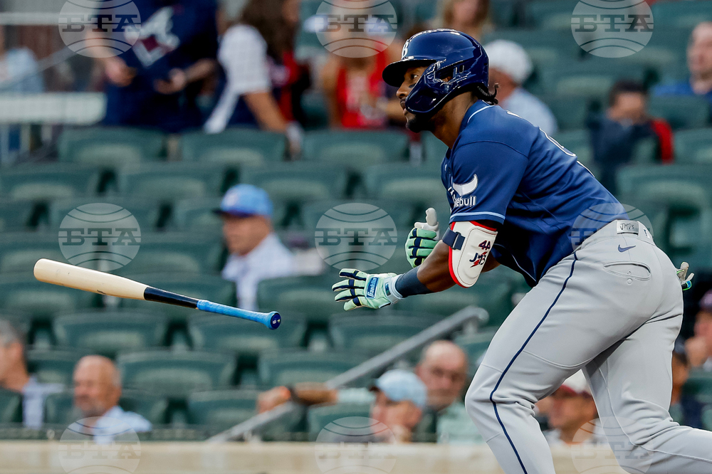 Rays Braves Baseball