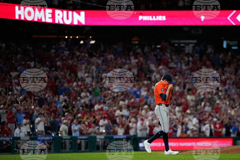Astros Phillies Baseball