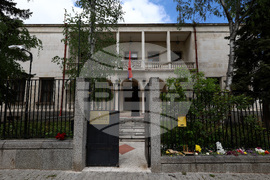 Посолство на Сърбия в София - цветя