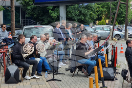 Република Северна Македония - филхармония - протест