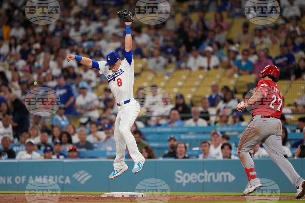 Reds Dodgers Baseball