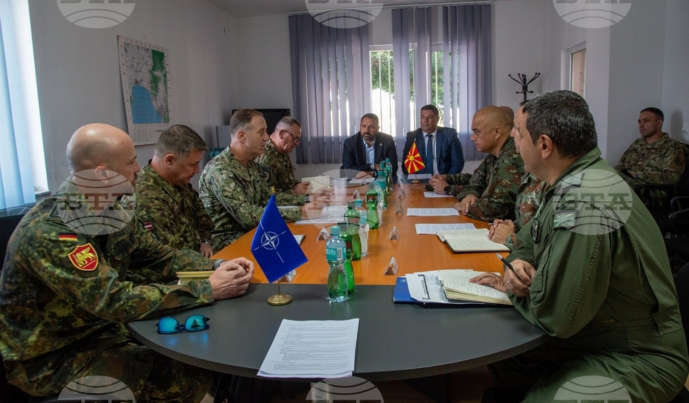 NATO's Joint Force Command Naples Commander Visits North Macedonia 