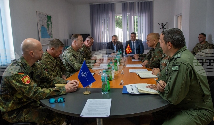 NATO's Joint Force Command Naples Commander Visits North Macedonia