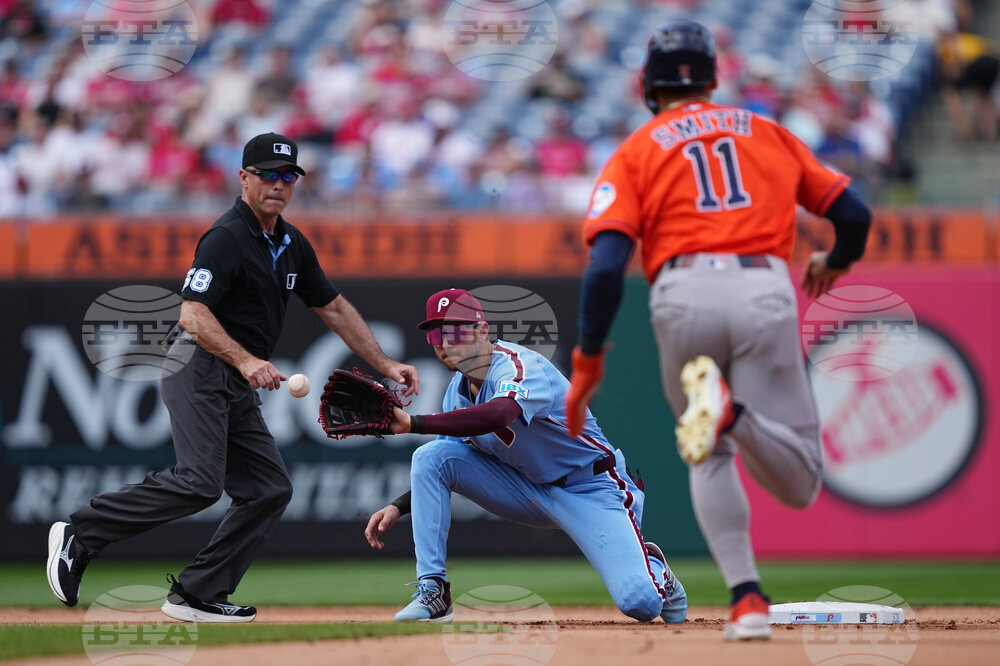 Astros Phillies Baseball