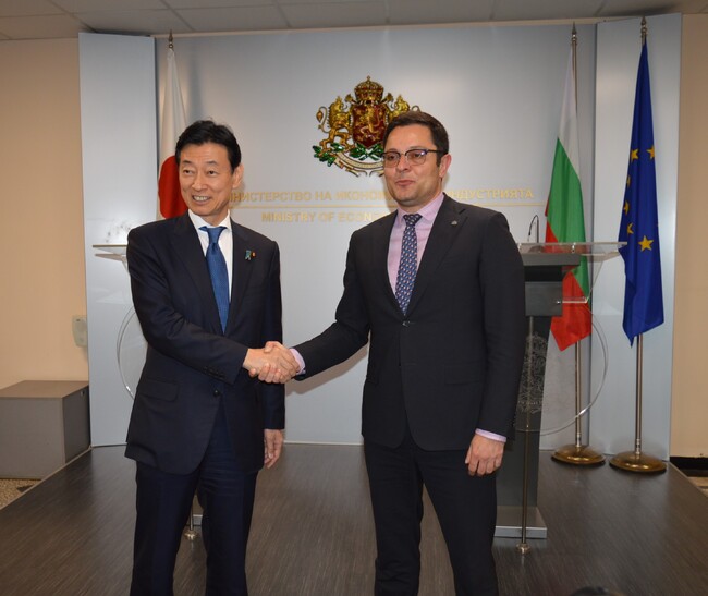 Министър Пулев: Четири японски компании са създали 7000 работни места в страната, имаме неизползван потенциал