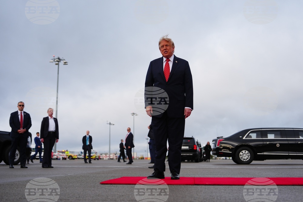 APTOPIX Trump Ireland