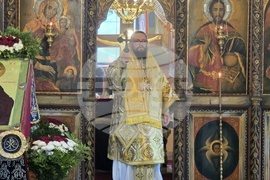 Белоградчик - света литургия - храм „Св. Вмчк Георги“