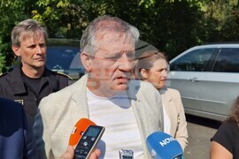 Село Царева ливада - пожар - склад за боеприпаси - брифинг