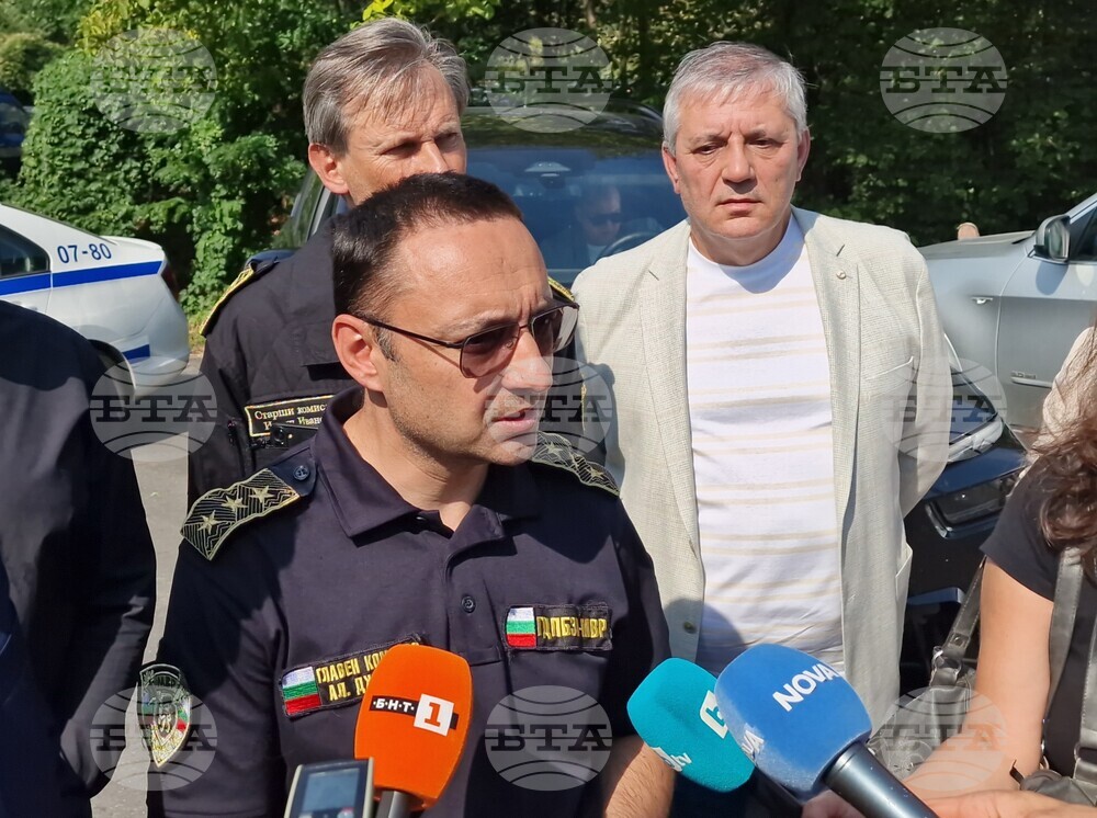 Село Царева ливада - пожар - склад за боеприпаси - брифинг