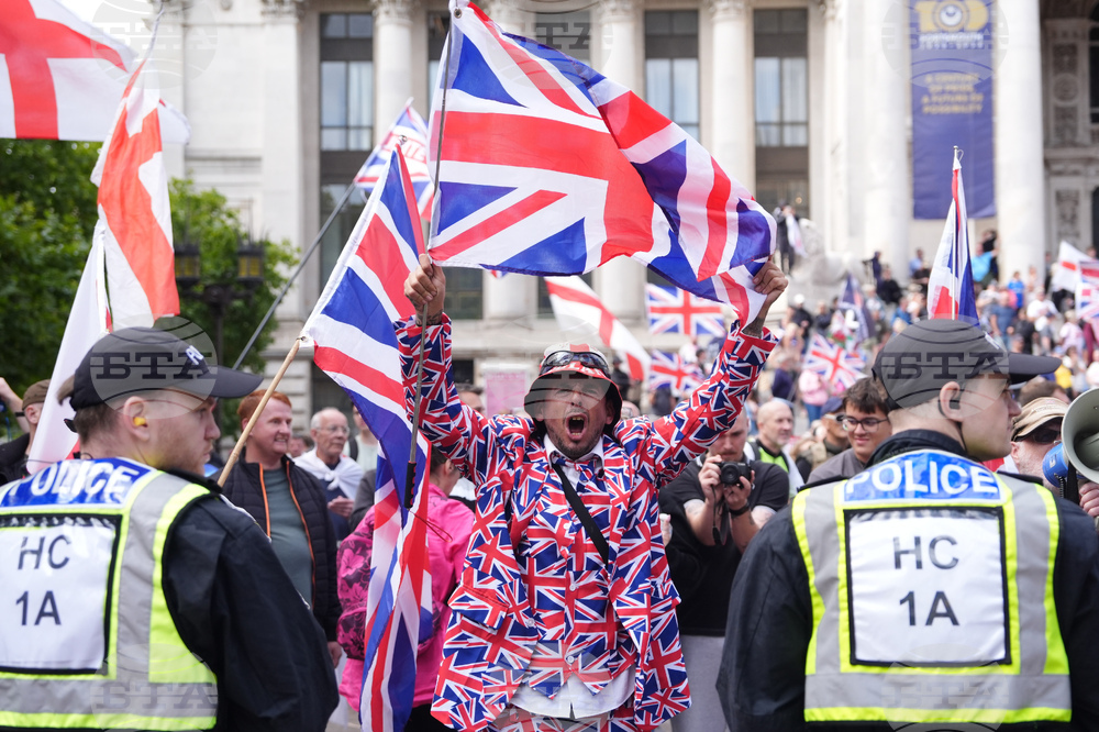 Britain Migration Protest